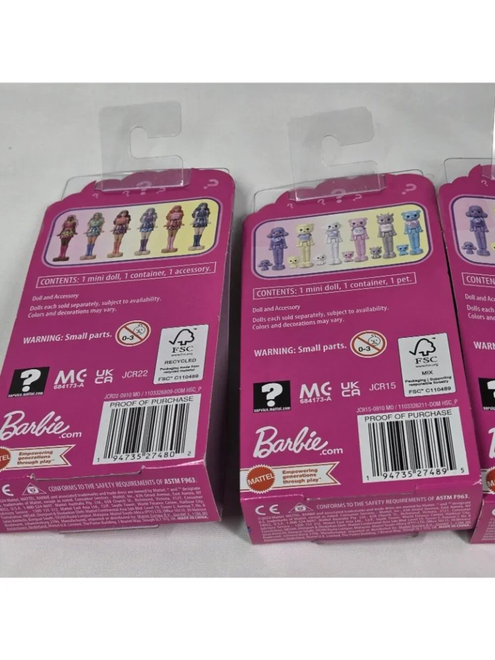 Barbie lot mini